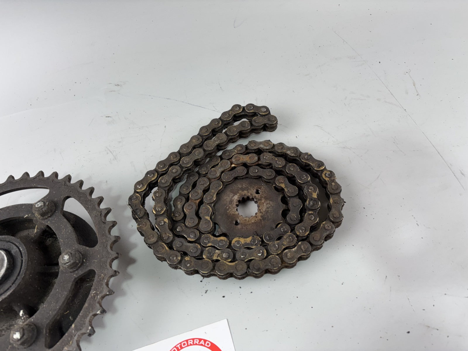 Kawasaki EX500D GPZ500S Kettenkit Kettensatz Chain Ritzel Kettenrad Träger