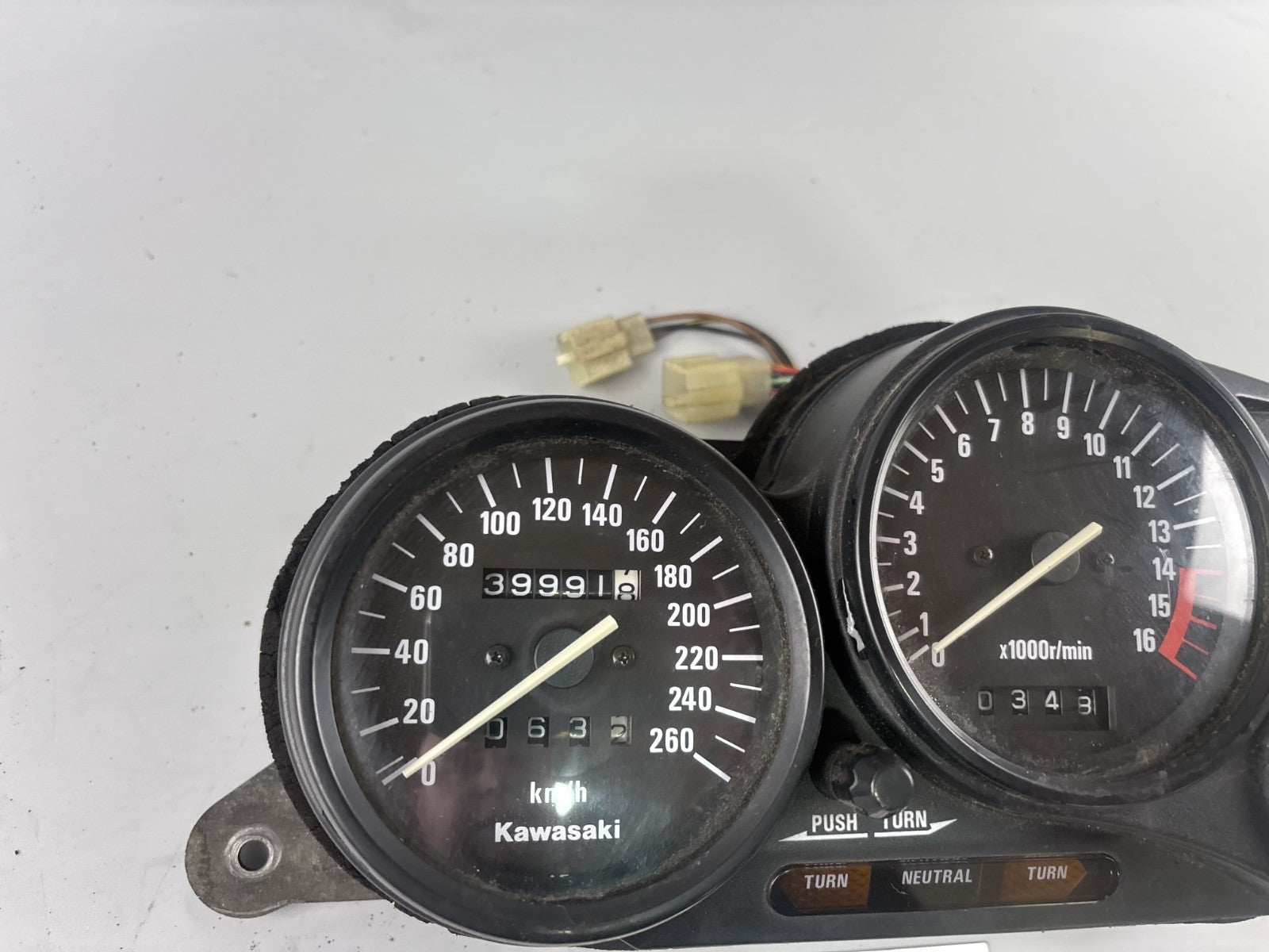 Kawasaki ZZR600D ZX600D Tacho Speedometer DZM Drehzahlmesser Instrumente Anzeige