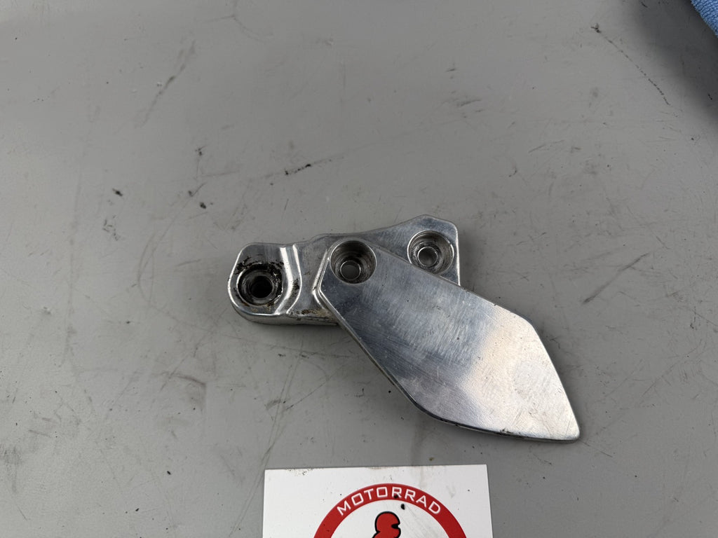 Yamaha XJR 1200 4PU Fersenschutz Fußrastenhalteplatte Holder Halterung links