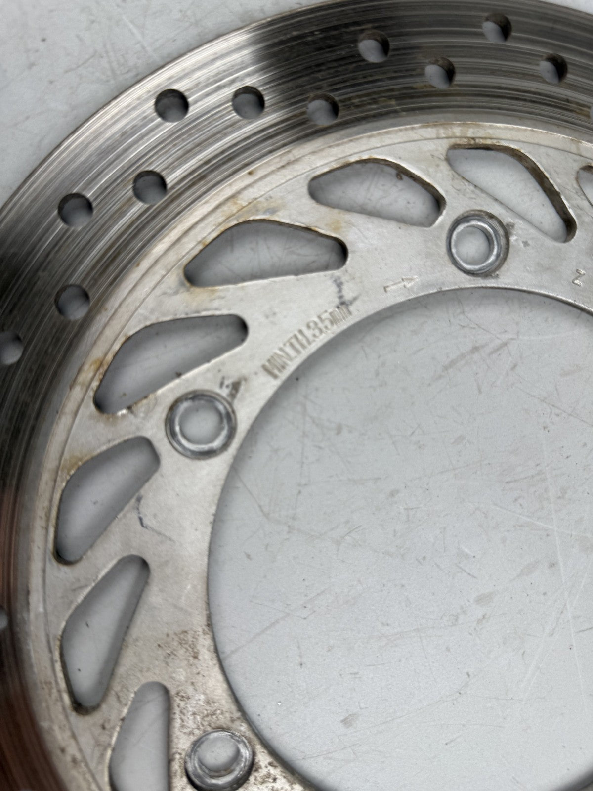Honda NT650V Deauville RC47 Bremsscheibe Scheiben Brake Disc front vorne  4,80mm