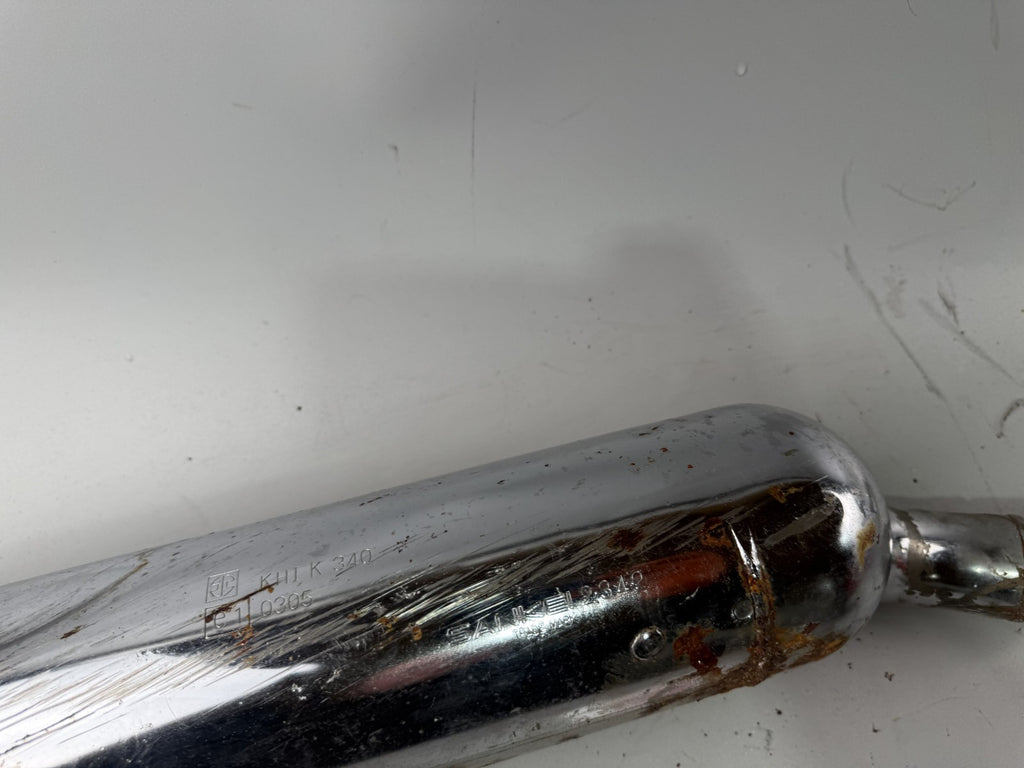 Kawasaki ZL600 Eliminator Auspuff Exhaust rechts right Schalldämpfer Endtopf
