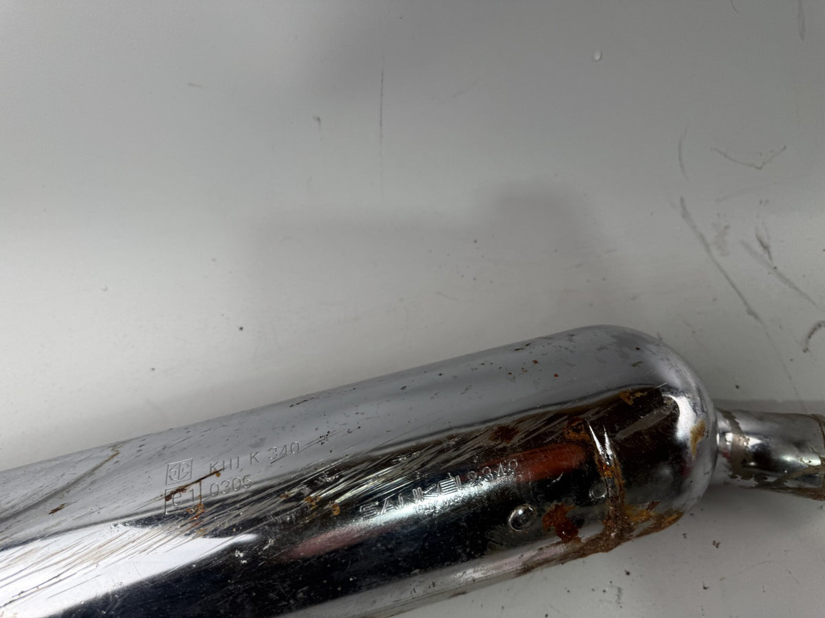 Kawasaki ZL600 Eliminator Auspuff Exhaust rechts right Schalldämpfer Endtopf