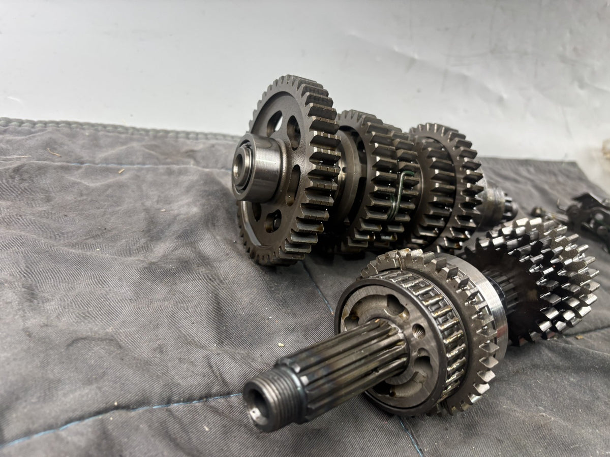 Kawasaki ZRX1100 ZRT10C Getriebe Gearbox Schaltklauen Schaltwalze