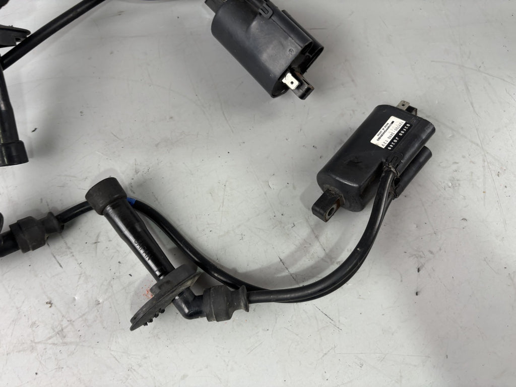 Suzuki GSX 750 AE Inazuma Zündspulen zündstecker Ignition Zündkabel Motor