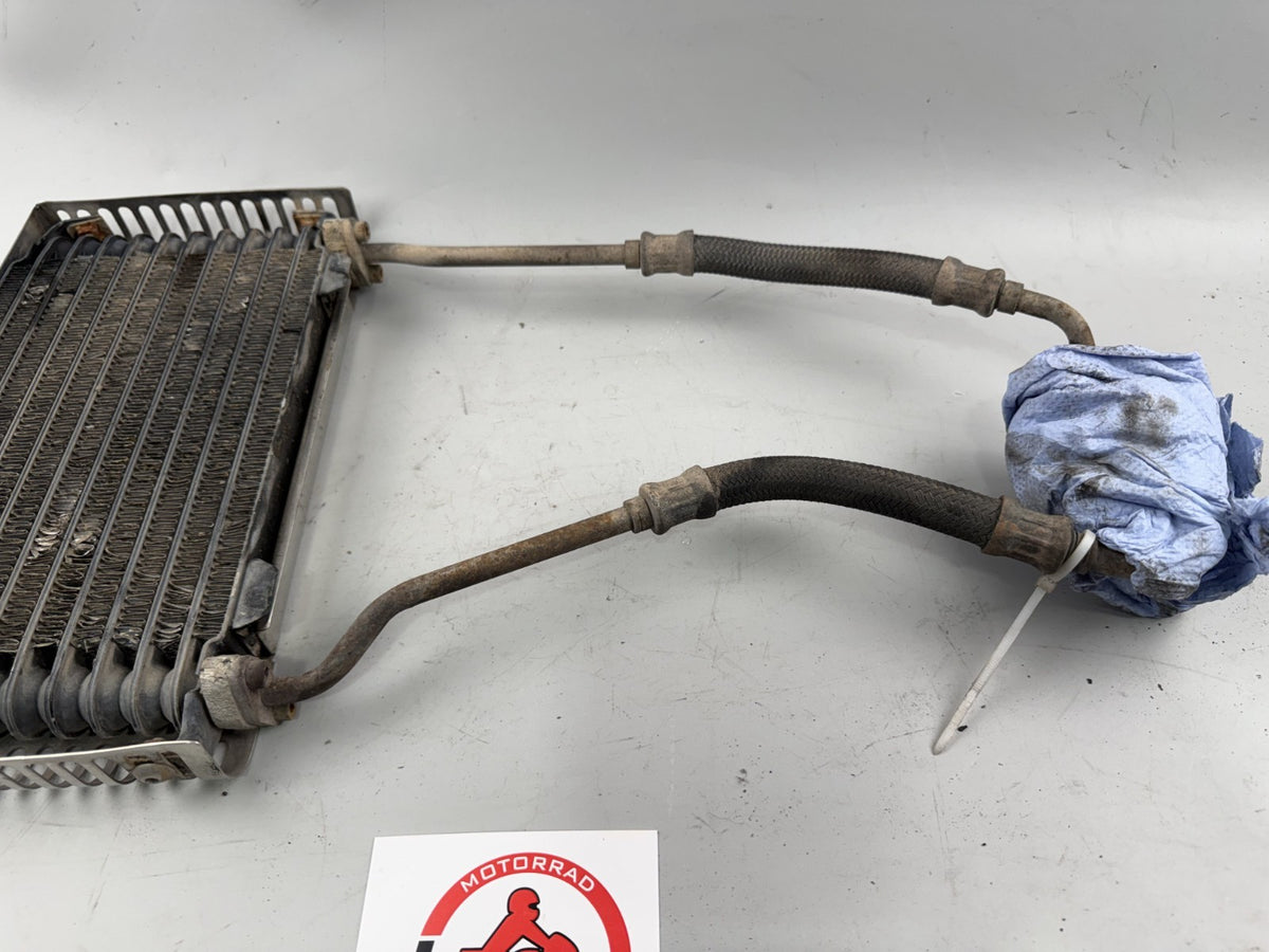 Suzuki GSX 750 AE Inazuma Ölkühler Oilcooler Liquid Kühlung Motor Engine