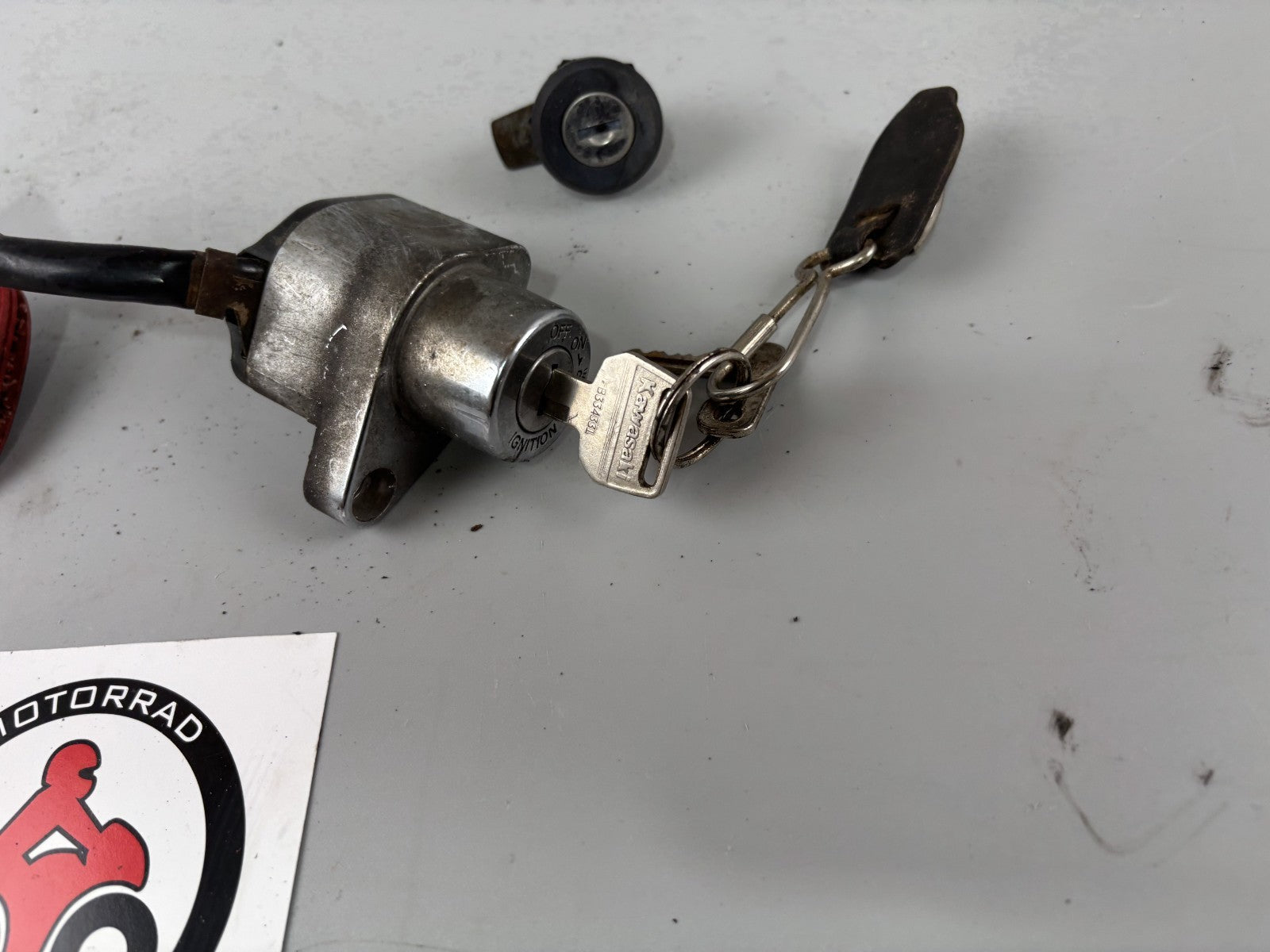 Kawasaki BN125A EL125 Eliminator Schlosssatz Key Lock Zündschloss Tankschloss