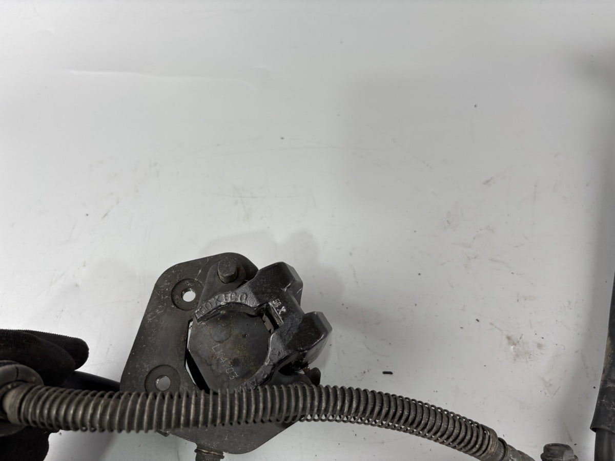 Kawasaki EX500D GPZ500S Bremsanlage Brake Bremse Sattel Pumpe hinten back