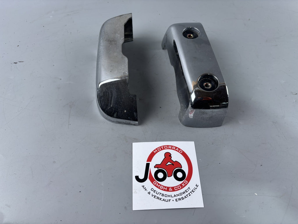 Yamaha XV535 3BR 2YL Virago Abdeckung Zylinderkopf Chrom Cover Deckel Blende Sat