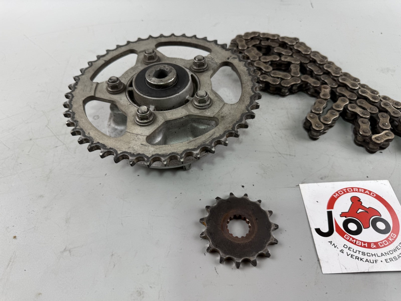 Suzuki SV650 S AV Kettenkit Kettensatz Chain Kettenradträger