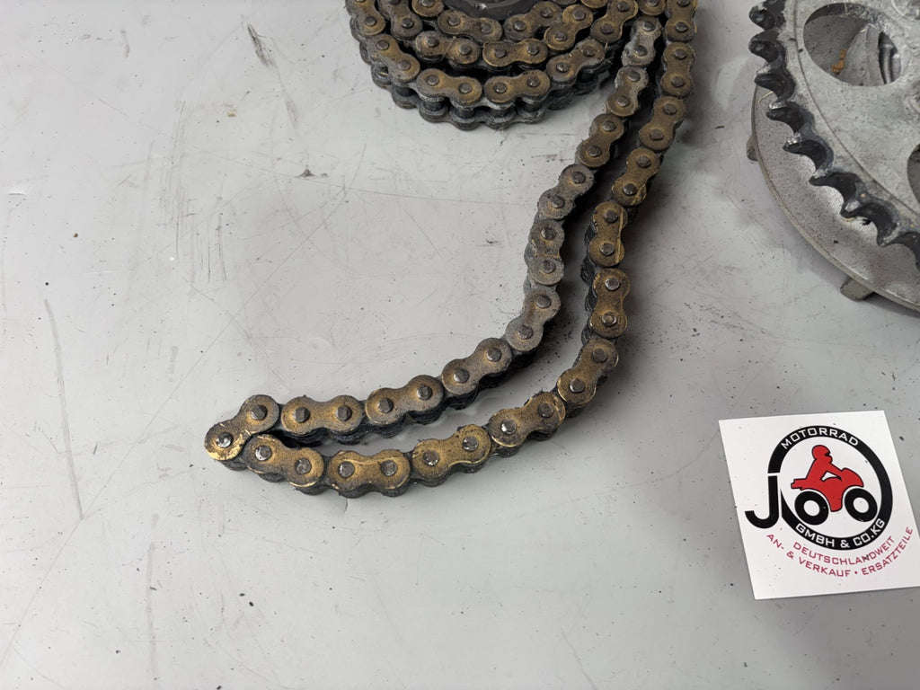 Suzuki GSX 750 AE Inazuma Kettensatz Chain Ritzel Kettenrad Antrieb