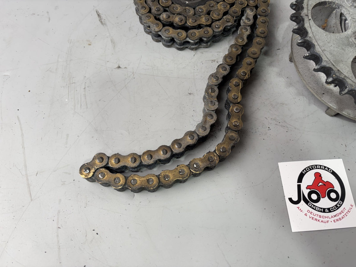Suzuki GSX 750 AE Inazuma Kettensatz Chain Ritzel Kettenrad Antrieb