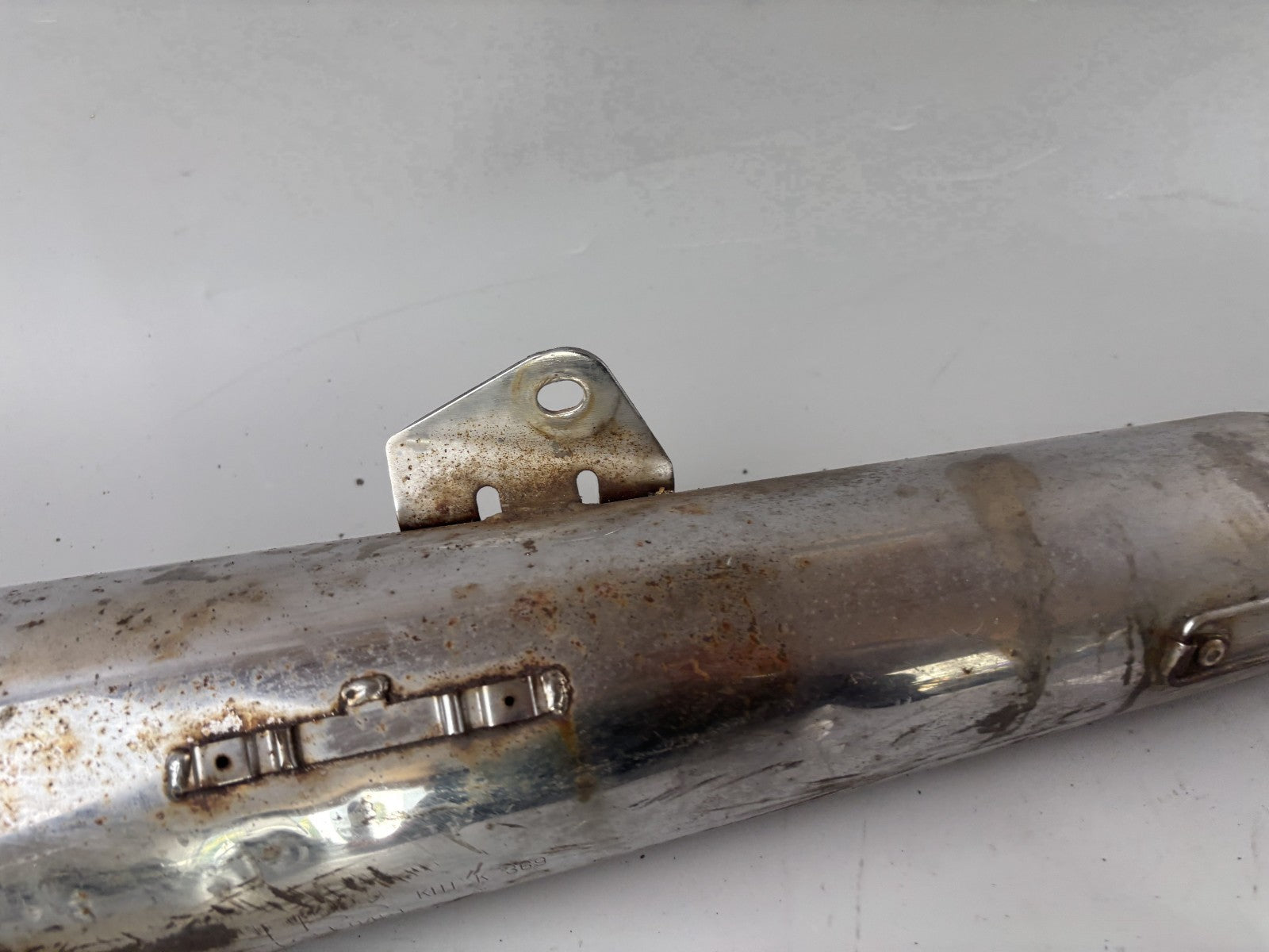 Kawasaki BN125A EL125 Eliminator Auspuffanlage Auspuff Exhaust Krümmer Downpipe