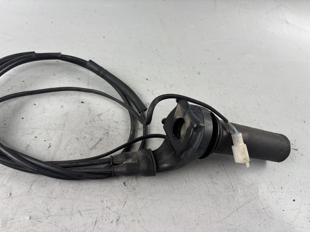 Yamaha FJ1200 3CW 3YA Gaszugführung Gasgriff Holder Lenker Handlebar