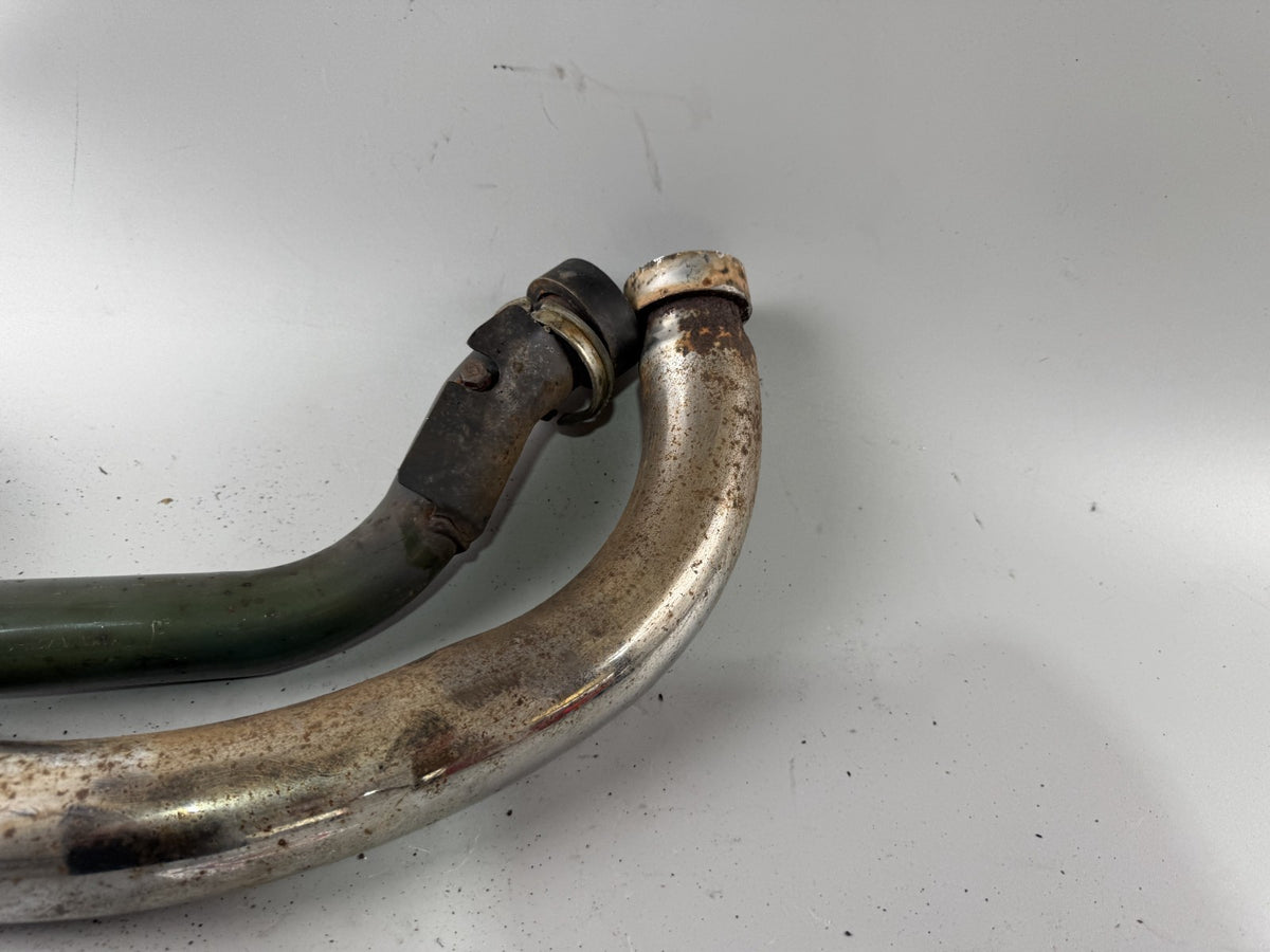 Yamaha XV1100 Virago 3LP Krümmer Exhaust Sammler Downpipe Manifold