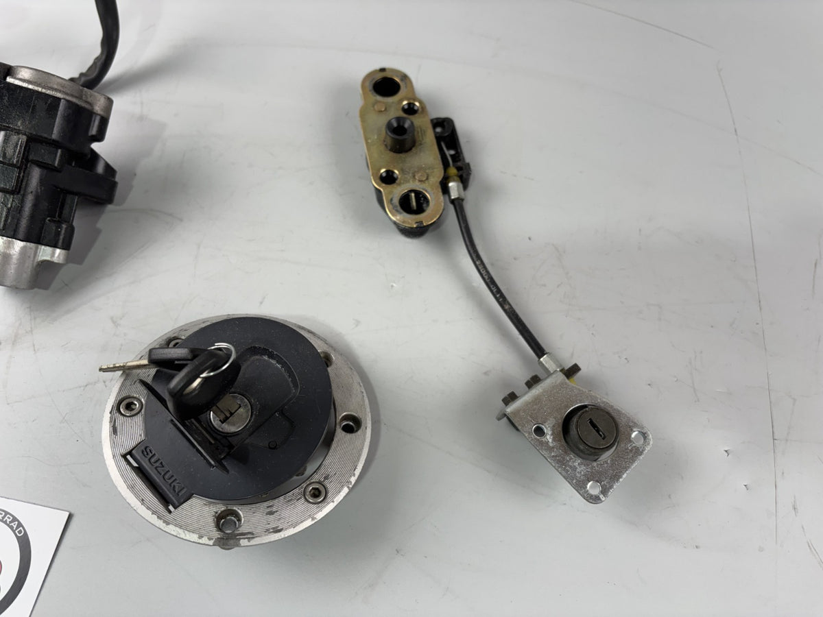 Suzuki GSX 750 F AK11 Schlosssatz Key Lock Zündschloss Tankschloss