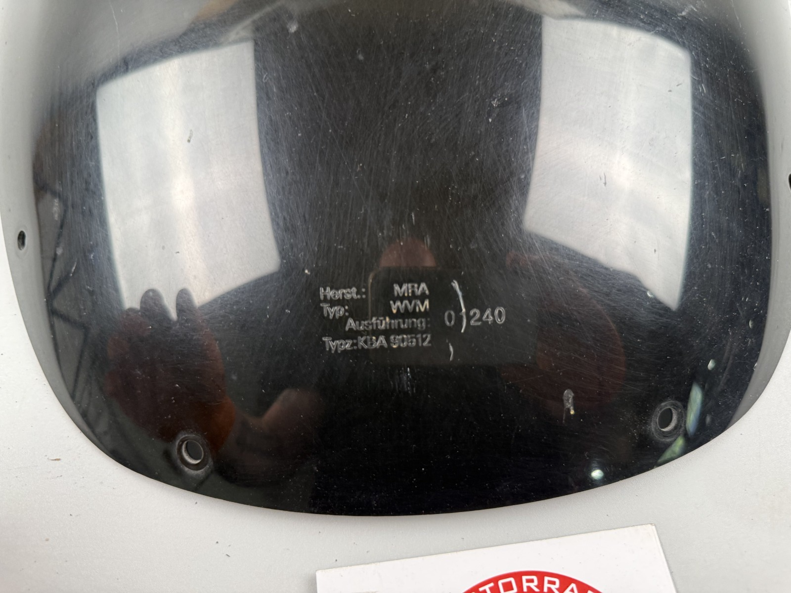 Kawasaki ZX-6R ZX600F Windschild Abdeckung Scheibe Verkleidung Maske