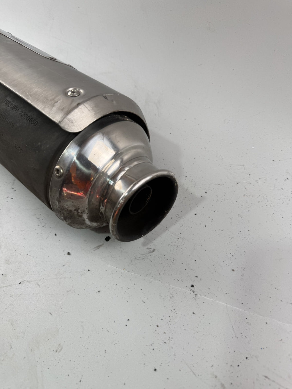 Triumph Tiger 900 T400 Exhaust Auspuff Endtopf Schalldämpfer