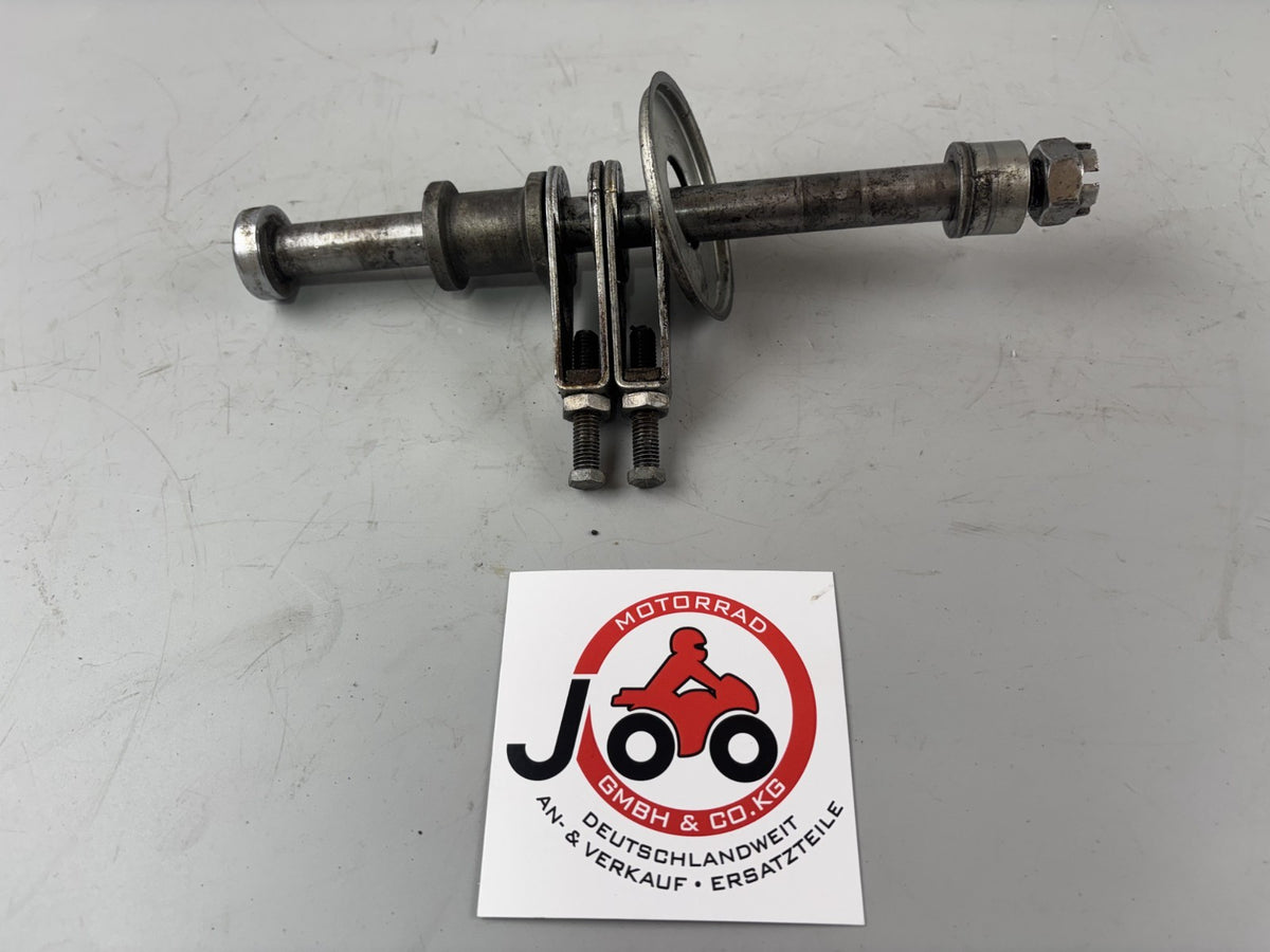 Yamaha XS400 2A2 Achse Hinterradachse Kettenspanner Holder