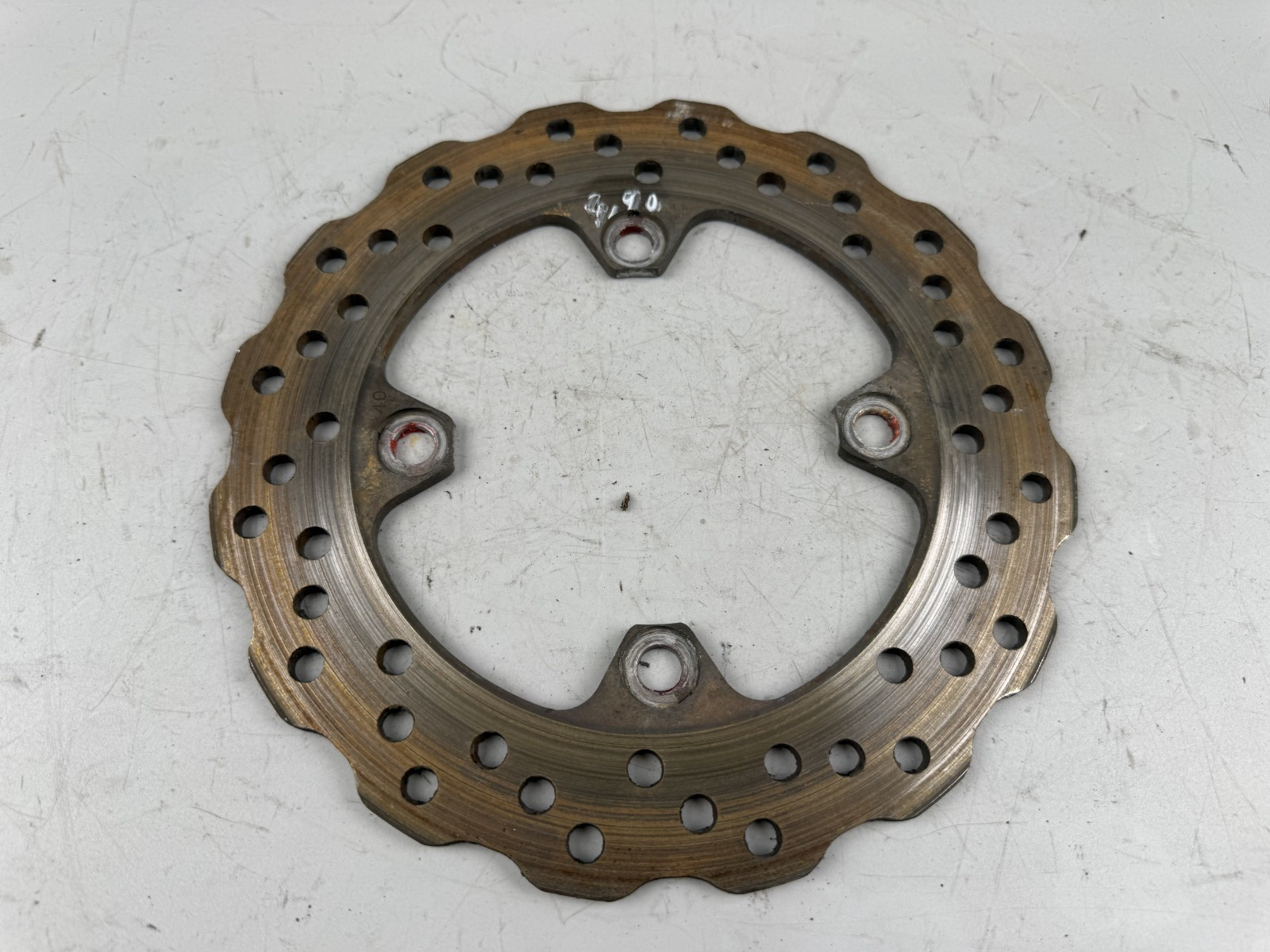 Kawasaki ER6F EX650A Bremsscheibe Brakedisc Brake back hinrwn  4,90mm