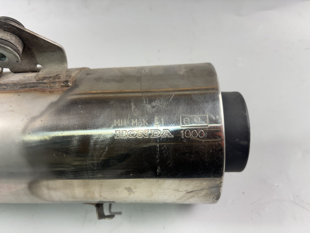 Honda SLR 650 Vigor FX 650 RD09 Exhaust Auspuff Endtopf Schalldämpfer links left