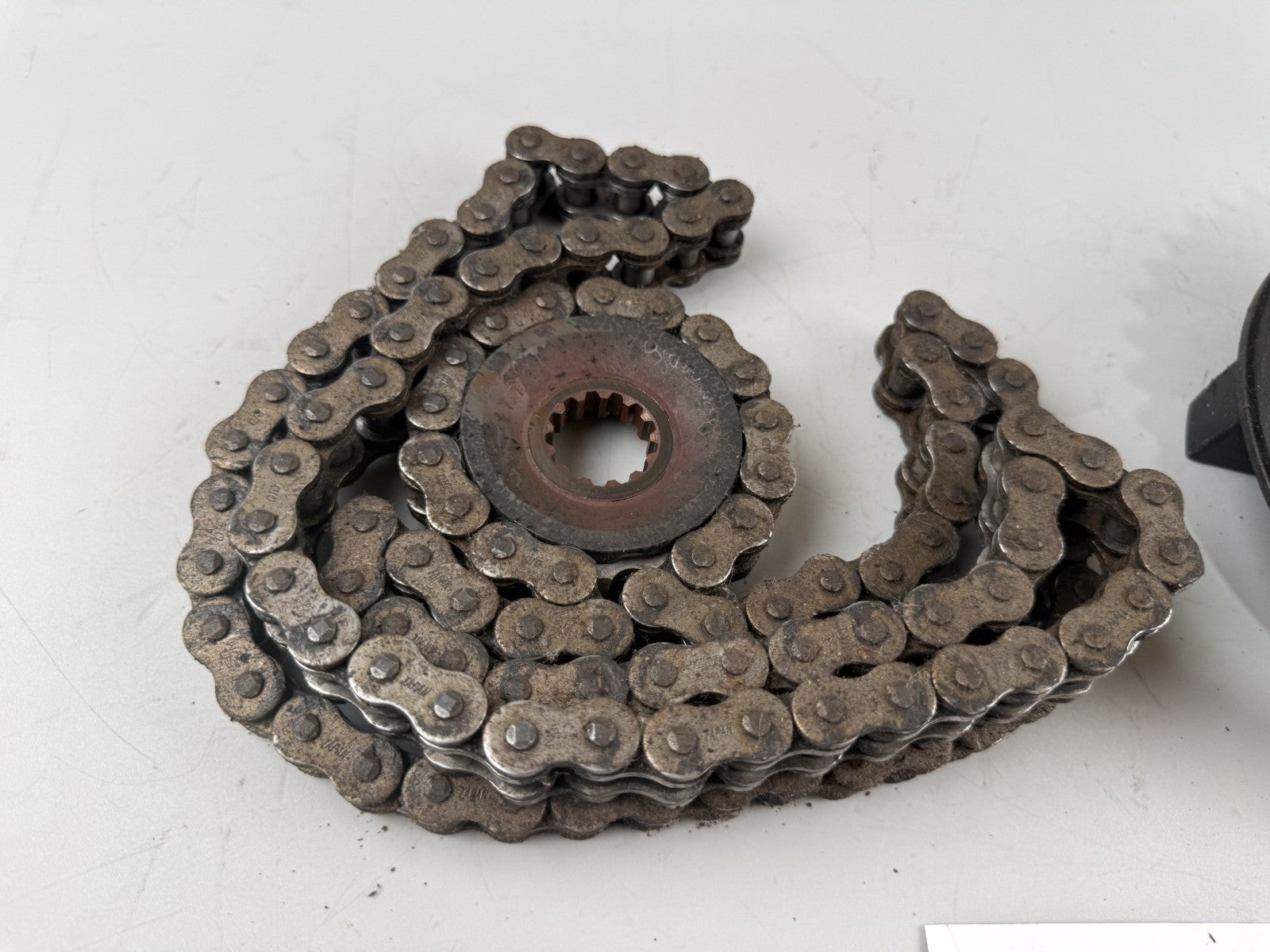 Yamaha XJR1300 RP02 Kettenkit Kette Chain Ritzel Kettenradträger