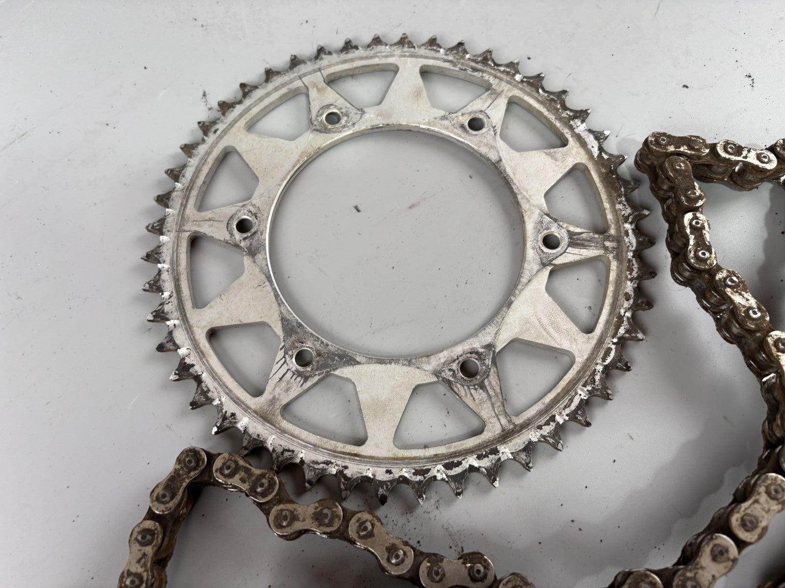 KTM LC4 620 SC Supercompetition Enduro Kettensatz Kettenkit Kettenrad Chain