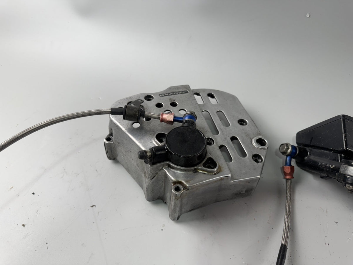 Suzuki GSX - R 1100 GV73C Kupplungseinheit Clutch Geber Zylinder Nehmer Armatur