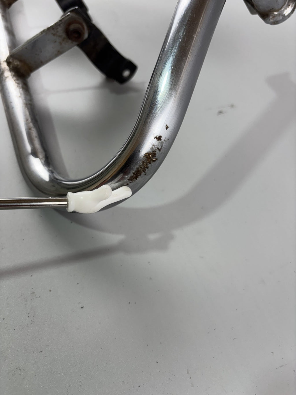 Kawasaki BN125A EL125 Eliminator Sturzbügel Holder Crashbar Motor Engine
