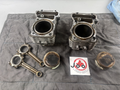 Honda Transalp XL 600 V PD06 Motor Engine Zylinder Cylinder Head Pleuel