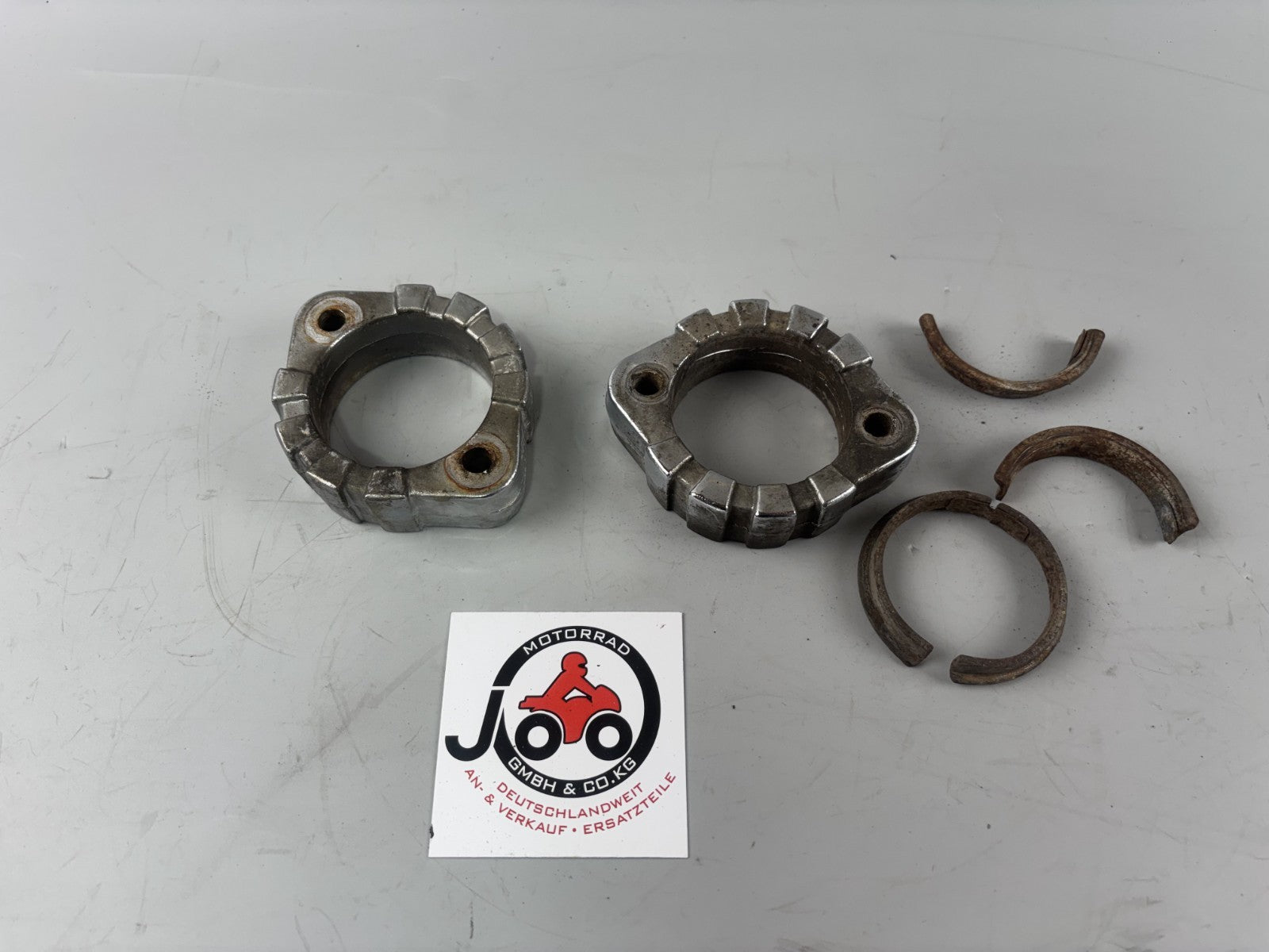 Yamaha XV1100 Virago 3LP Krümmerschelle Halterung Dichtung Downpipe Krümmer
