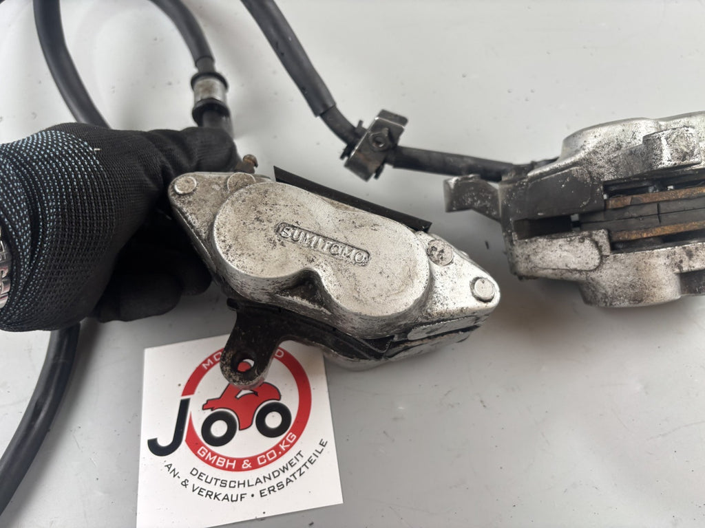 Yamaha TDM 850 3VD Bremsanlage Bremse Brake Bremspumpe Sattel vorne front
