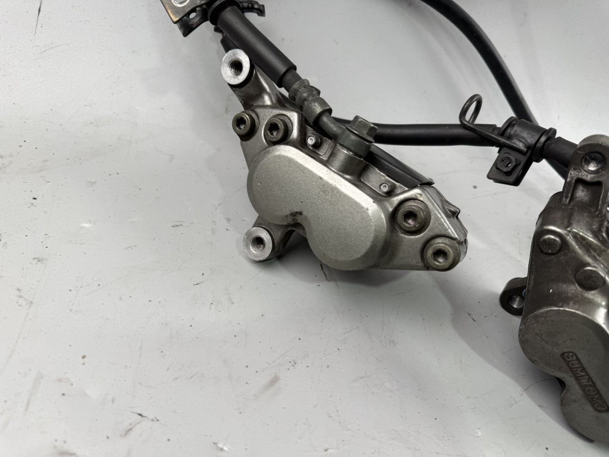 Yamaha XJR 1200 4PU Bremsanlage Brake Bremse Sattel Pumpe front vorne