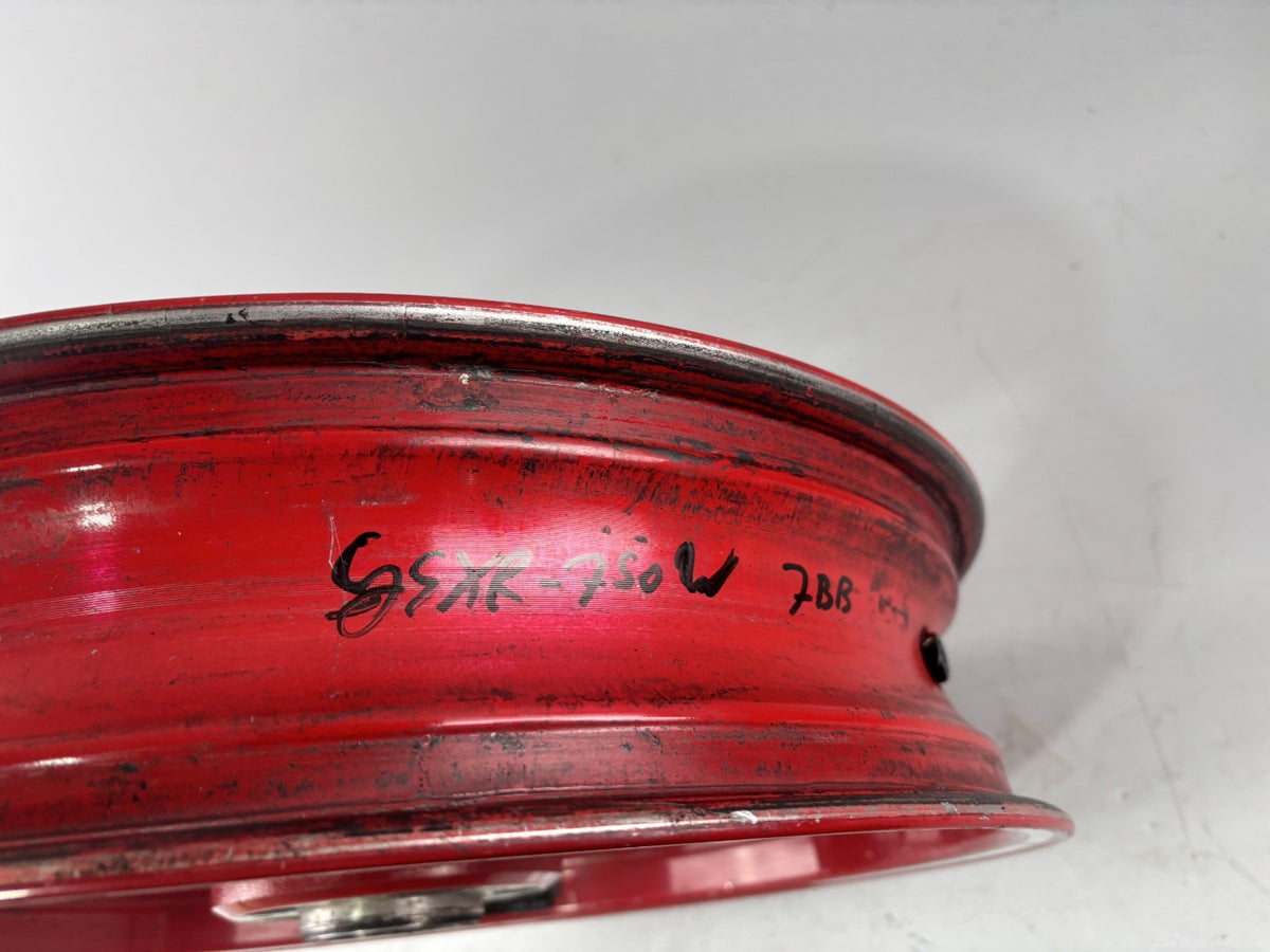 Suzuki GSX-R 750 W GR7BB Vorderradfelge Felge Rim Rad vorne front Reifen Rad