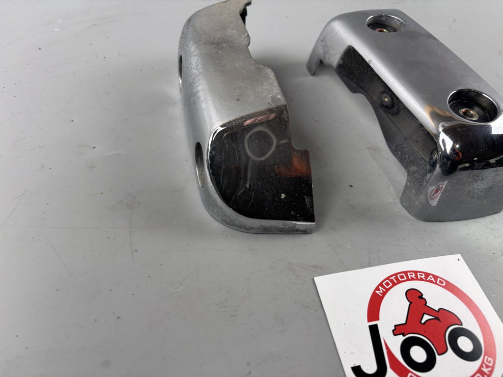 Yamaha XV535 3BR 2YL Virago Abdeckung Zylinderkopf Chrom Cover Deckel Blende Sat