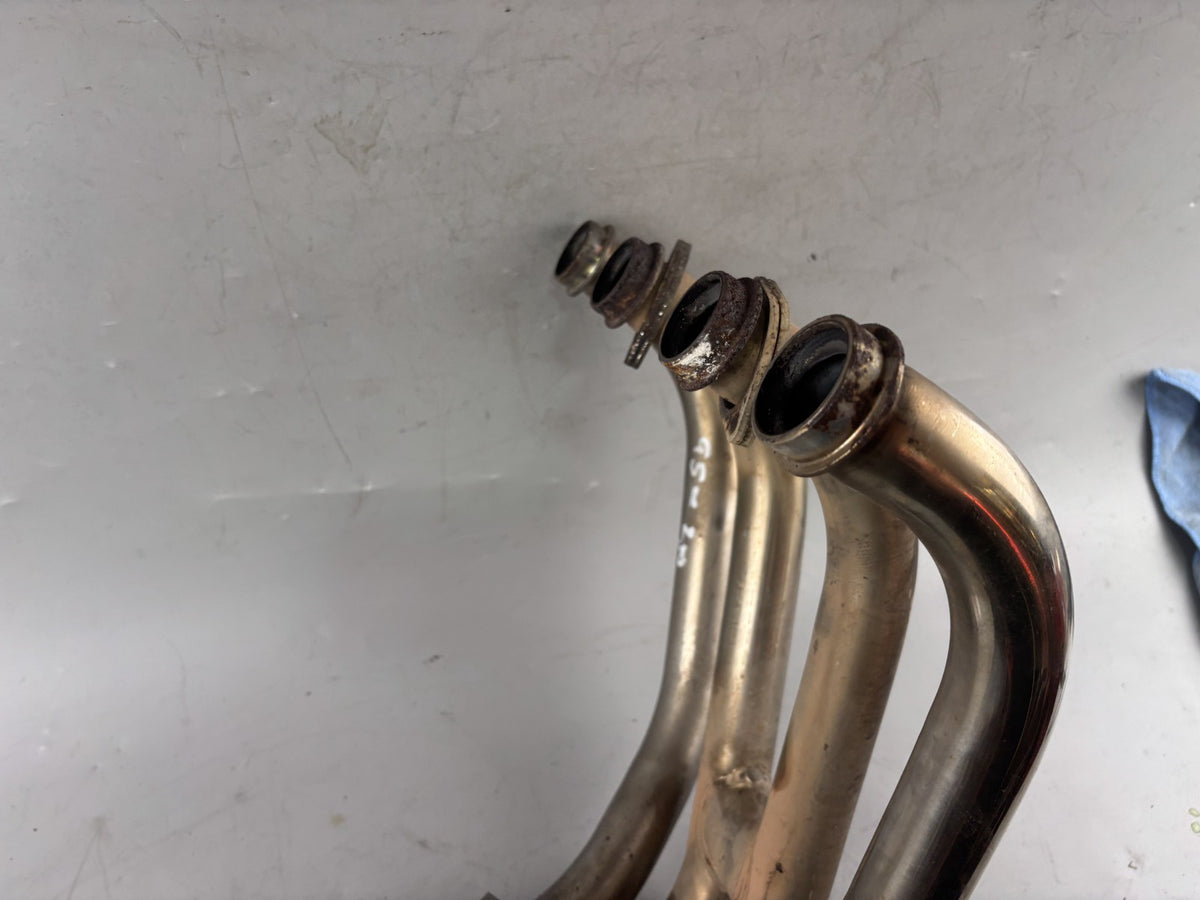 Suzuki GSX750 AE Inazuma Krümmer Downpipe Exhaust Auspuff Motor Engine