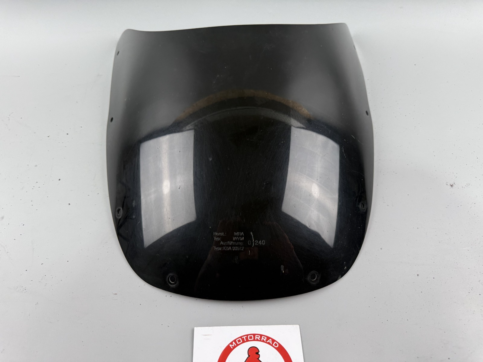 Kawasaki ZX-6R ZX600F Windschild Abdeckung Scheibe Verkleidung Maske