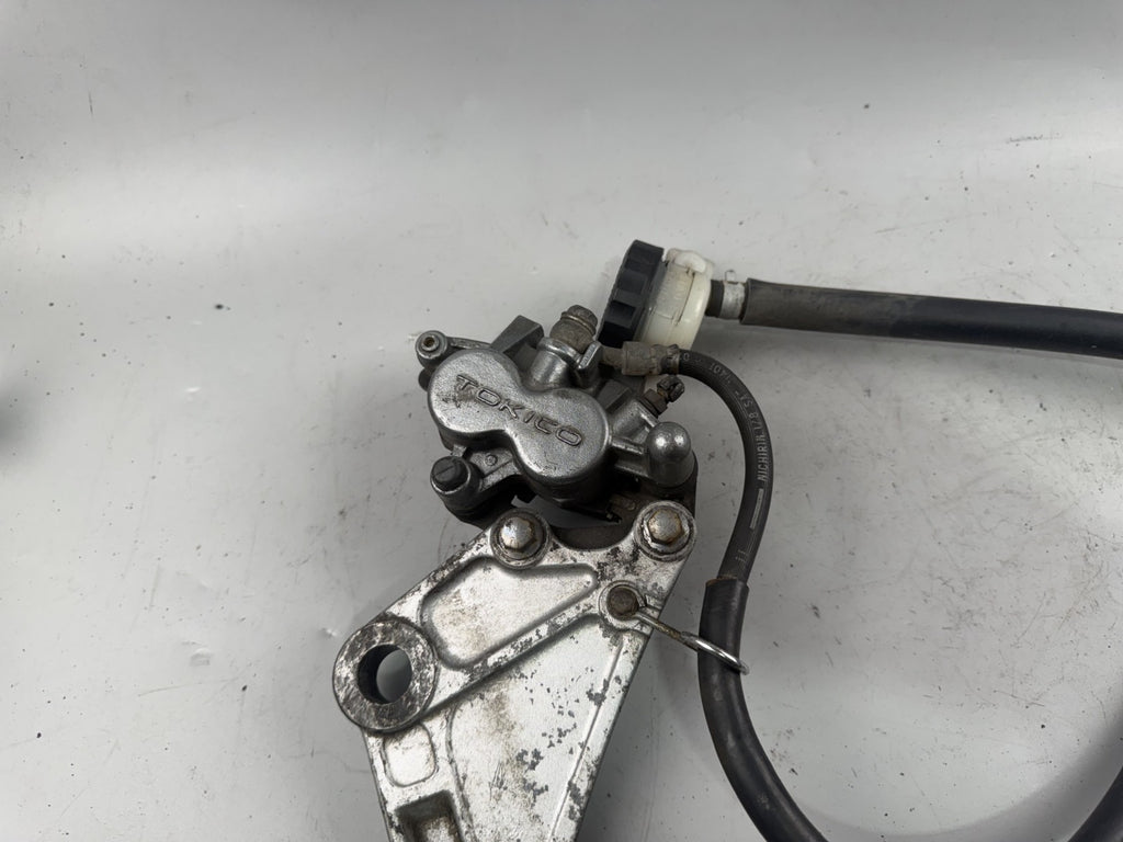 Kawasaki ZR 7 ZR750F Bremsanlage Bremse Brake Sattel Pumpe hinten back