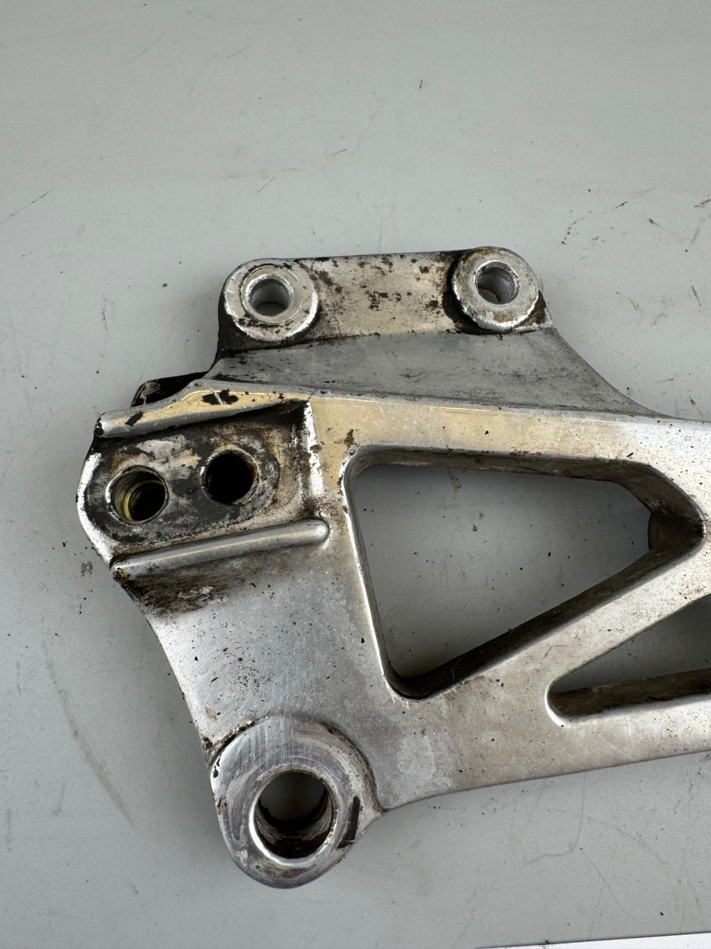 Honda CB 450 N PC14 Fußrastenhalter rechts Fußrastenanlage Fussrastenanlage