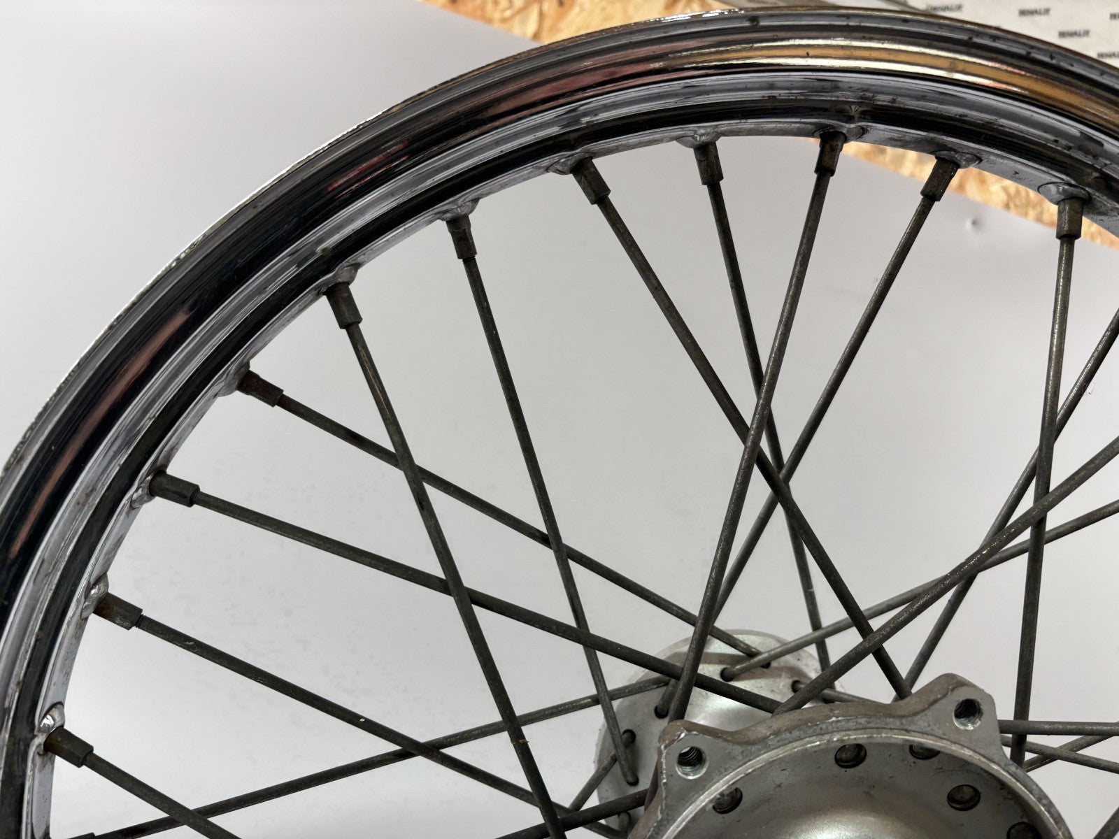Yamaha XV535 3BR 2YL Virago Vorderradfelge Felge Rim Rad vorne front Reifen Rad