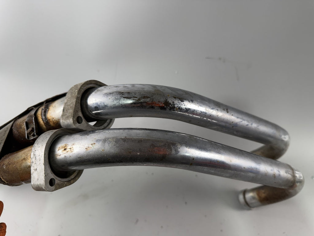 Kawasaki ZL600 Eliminator Krümmer Exhaust rechts right Downpipe Manifold