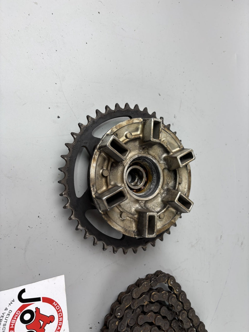 Kawasaki EX500D GPZ500S Kettenkit Kettensatz Chain Ritzel Kettenrad Träger