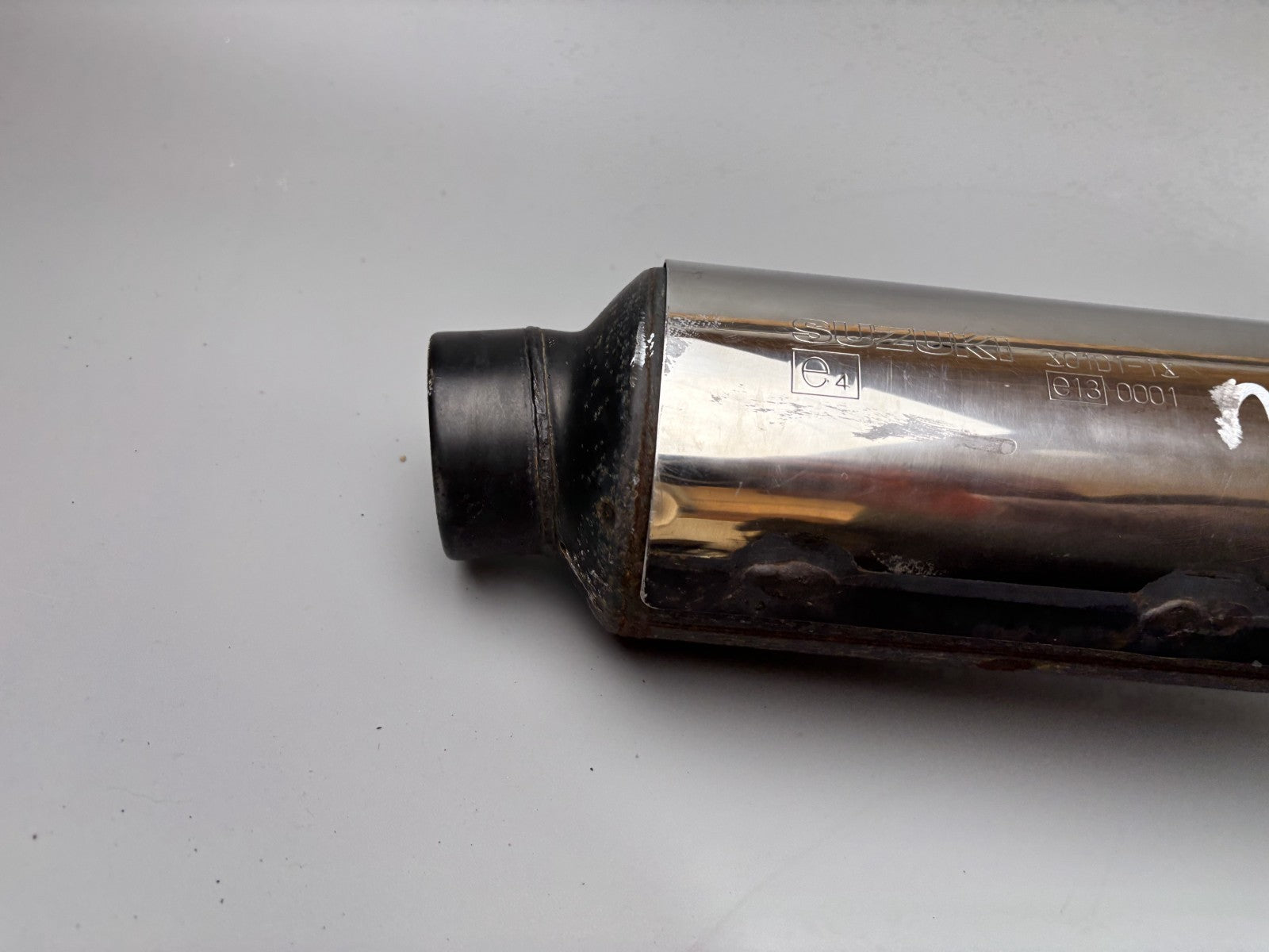 Suzuki GS 500 EU GM51B Auspuffanlage Exhaust Krümmer Downpipe Endtopf Auspuff