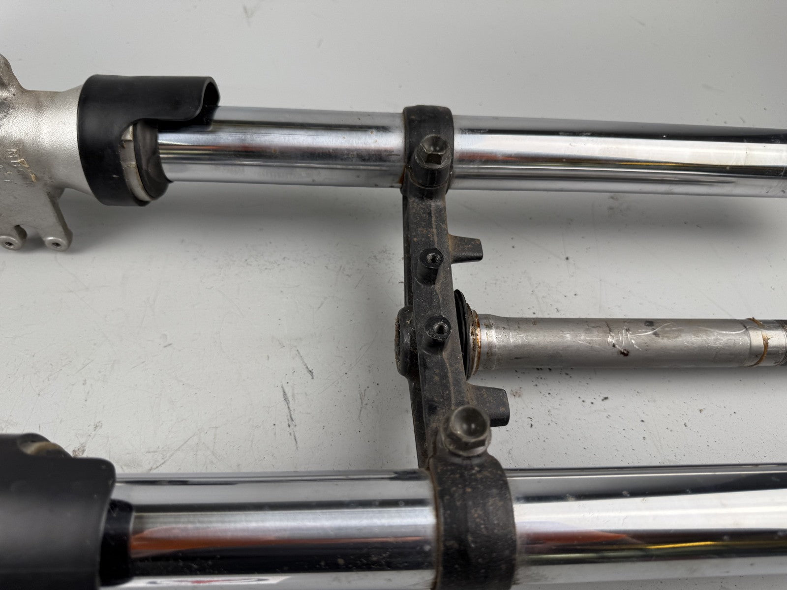 Honda VFR800 RC46 FI Gabel Standrohr Tauchrohr Fork Federung Federbein