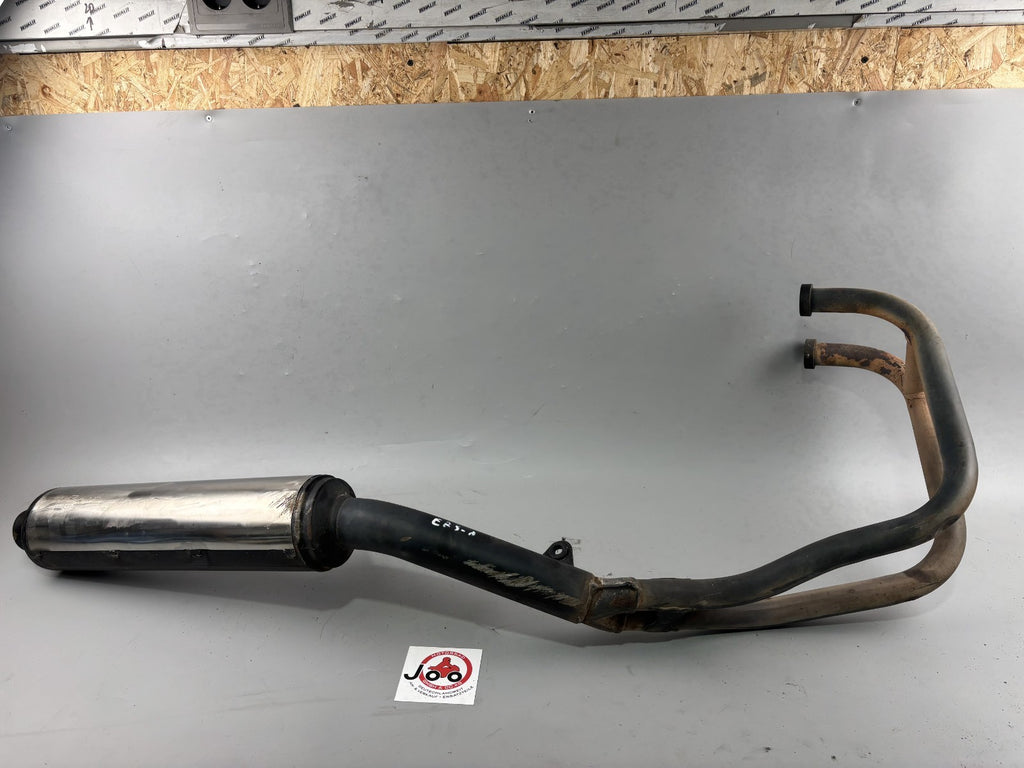 Kawasaki ER 5 EX500A Auspuffanlage Auspuff Exhaust Schalldämpfer Krümmer