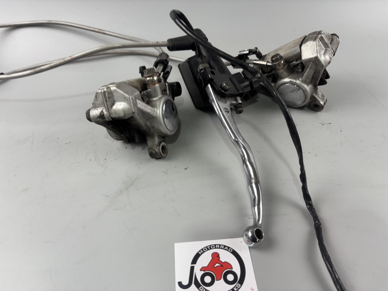 Yamaha XV1100 Virago 3LP Bremsanlage Brake Bremse Satttel Pumpe Flex front