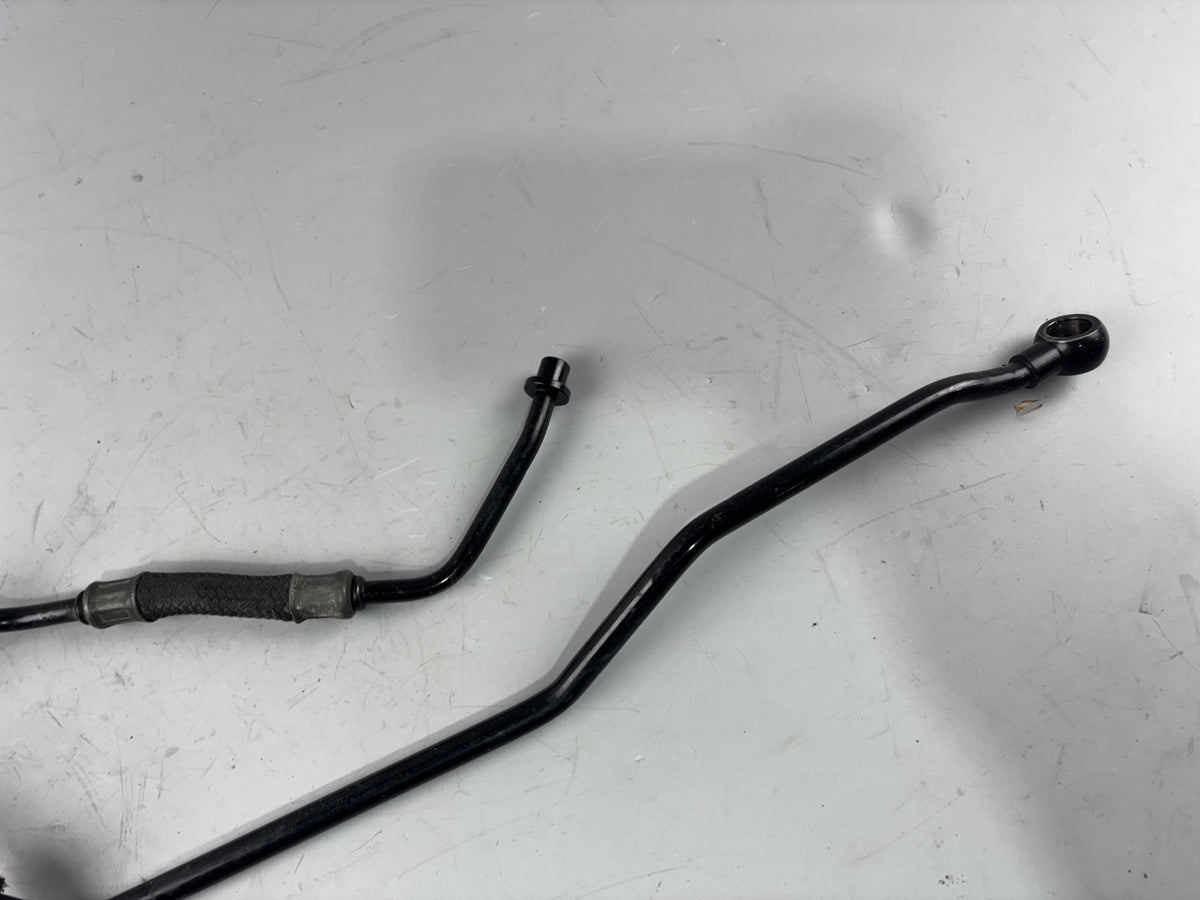Honda SLR 650 Vigor FX 650 RD09 Ölleitung Pipeline Oel Cooler Kühler Motor