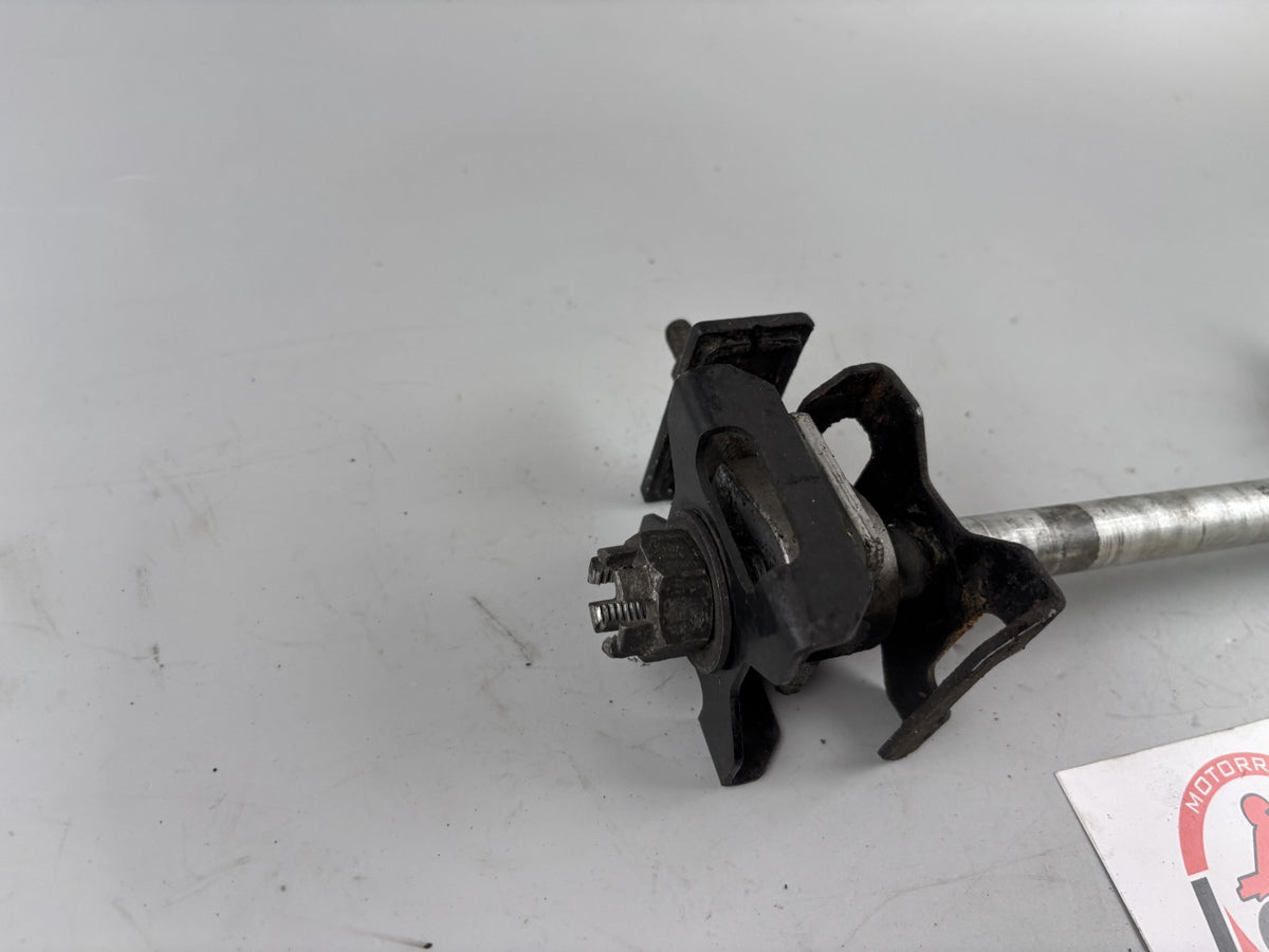Kawasaki EX500D GPZ500S Achse Hinterradachse Schwinge Kettenspanner