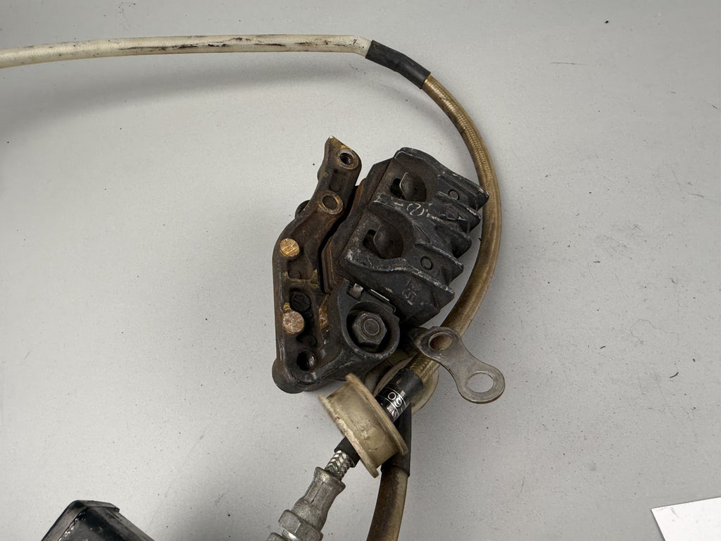 Honda XL600R PD03 Bremse Bremsanlage Brake front vorne Sattel Pumpe
