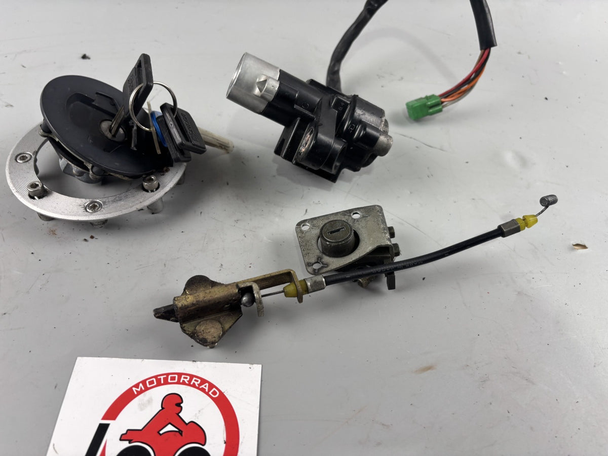 Suzuki GSX 1200 A3 Inazuma Schlosssatz Key Lock Sitzbankschloss tankschloss