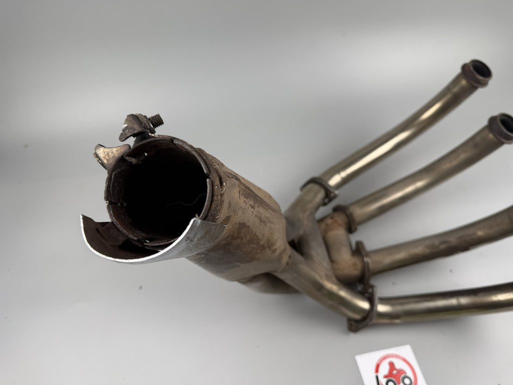 Suzuki GSF600 GN77B Krümmer Exhaust Downpipe Auspuff Engine Auslass